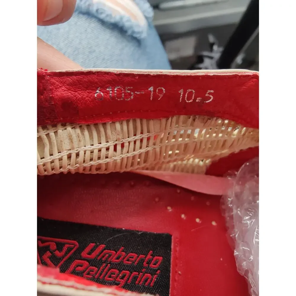 Umberto Pellegrini Woven leather shoes sz 10.5